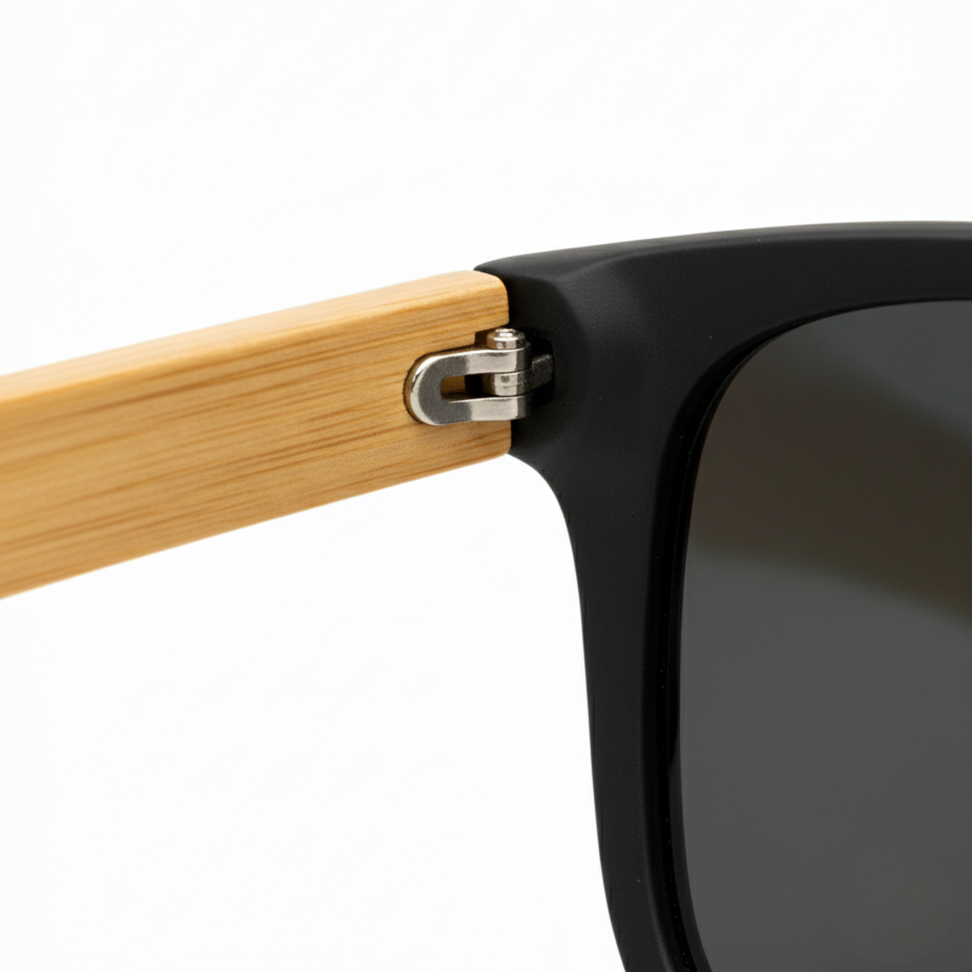 Bambú Wayfare Classic – Negro / Lente Negro (UV400)